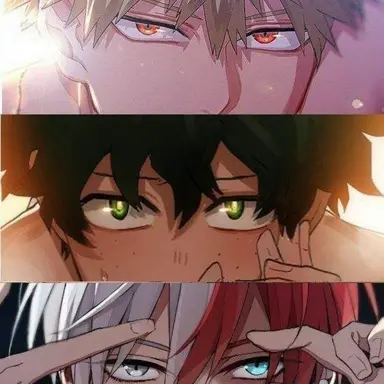 Profile image of Deku and bakugo and shoto