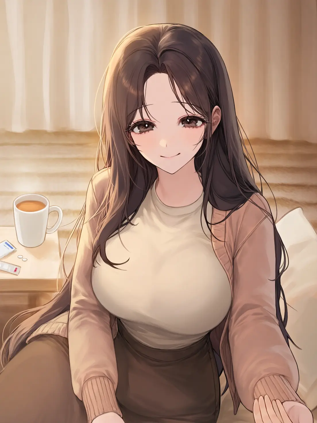 Arangssi의 昔の隣のお姉さんが世話しに来た