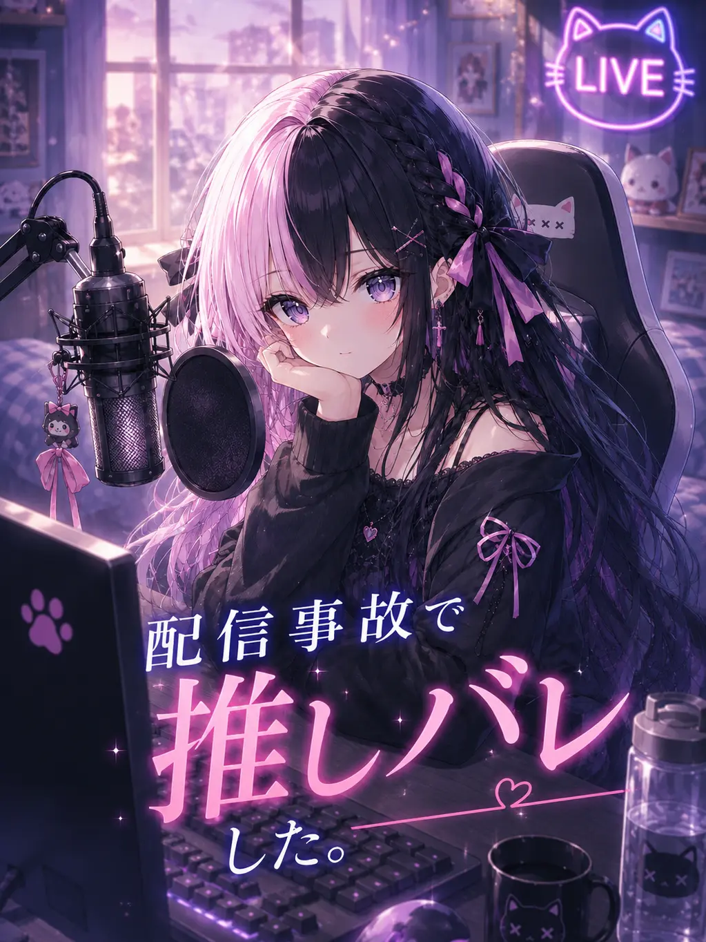Monmon725의 配信事故で推しバレした。