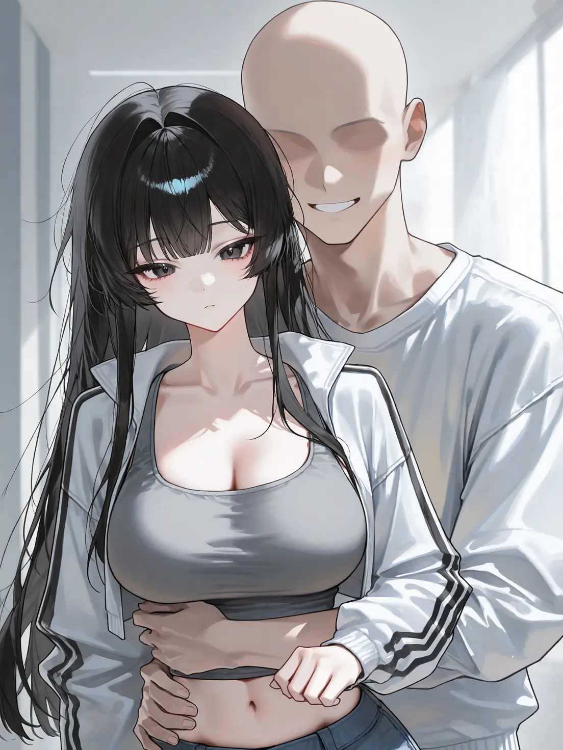 shirokojoa의 그녀는 다른 남자 품에 있었다.