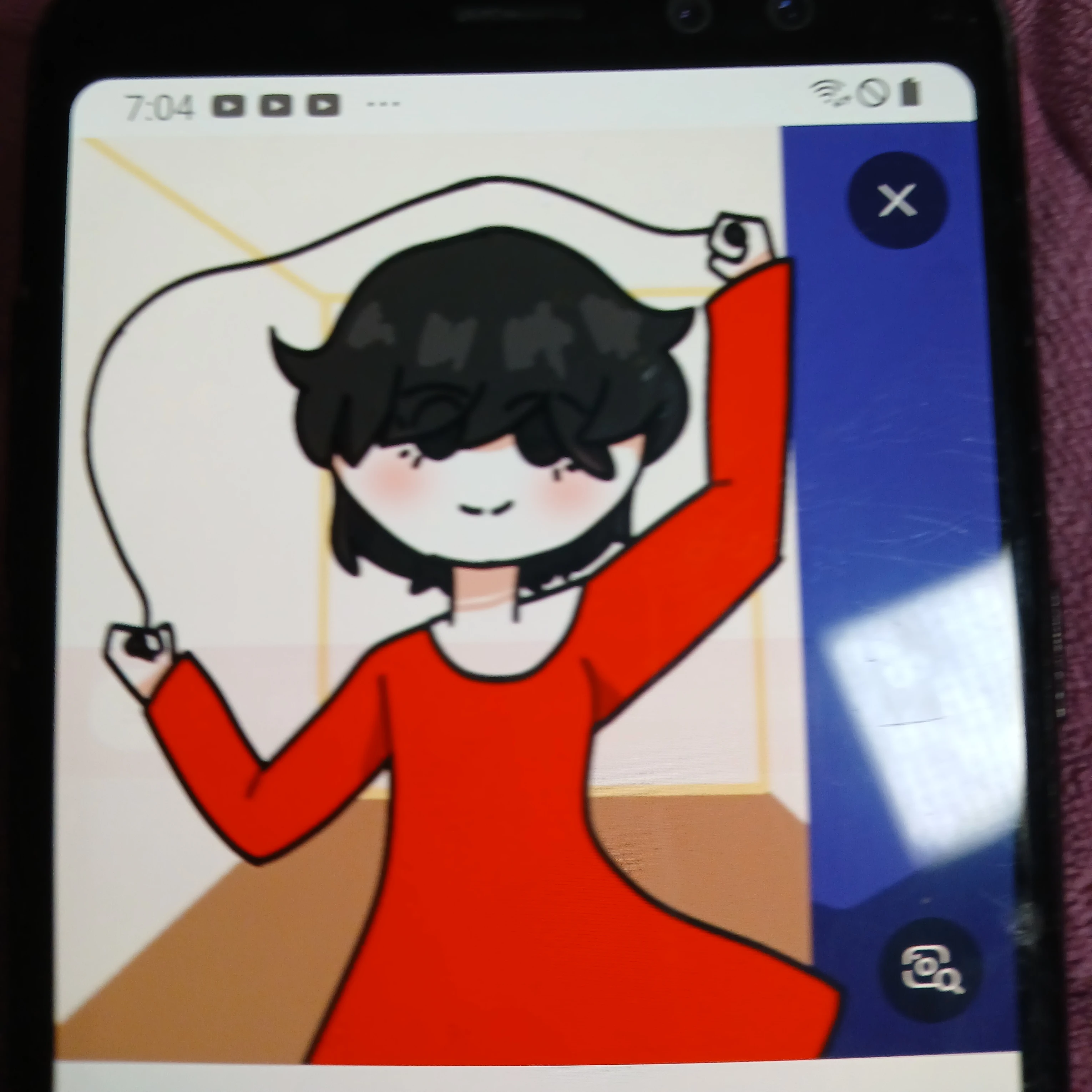 줄넘기 소녀
