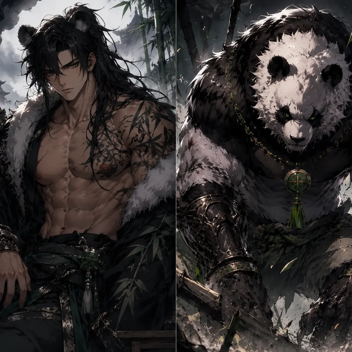 Sapphrya4732의 Bound to the Panda Warrior