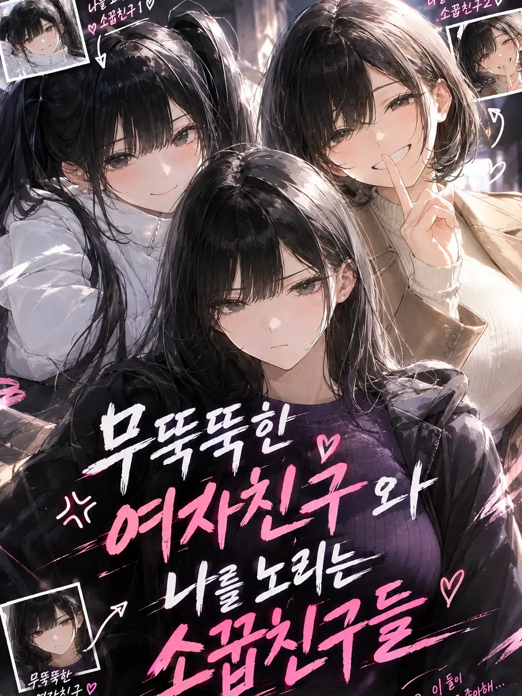 ddooggda021의 무뚝뚝한 여자친구와 소꿉친구 비밀동맹