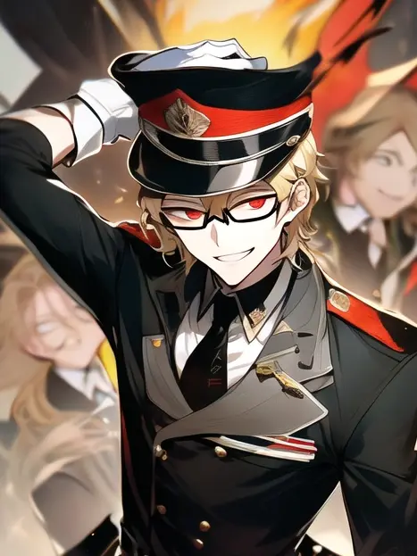 Eiri_0413의 軍パロ毒素とLINEをするやつ