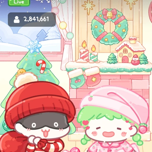 도둑🖤,루루💚