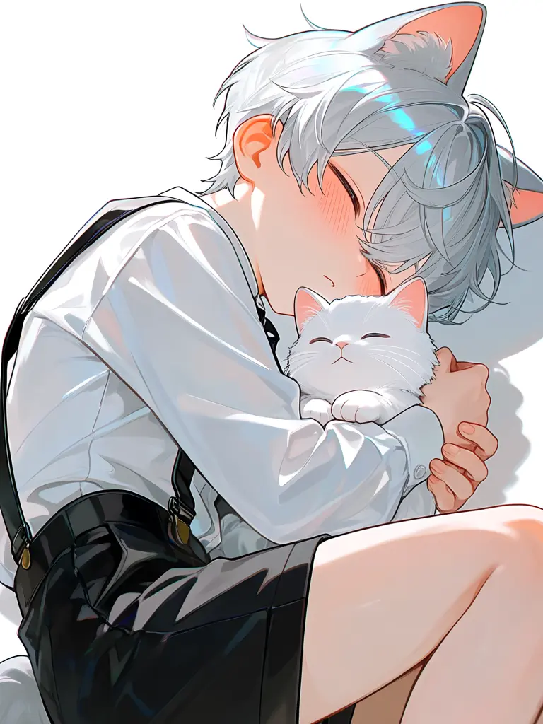 nekonekonyannyan의 Cuddle Me, Master!