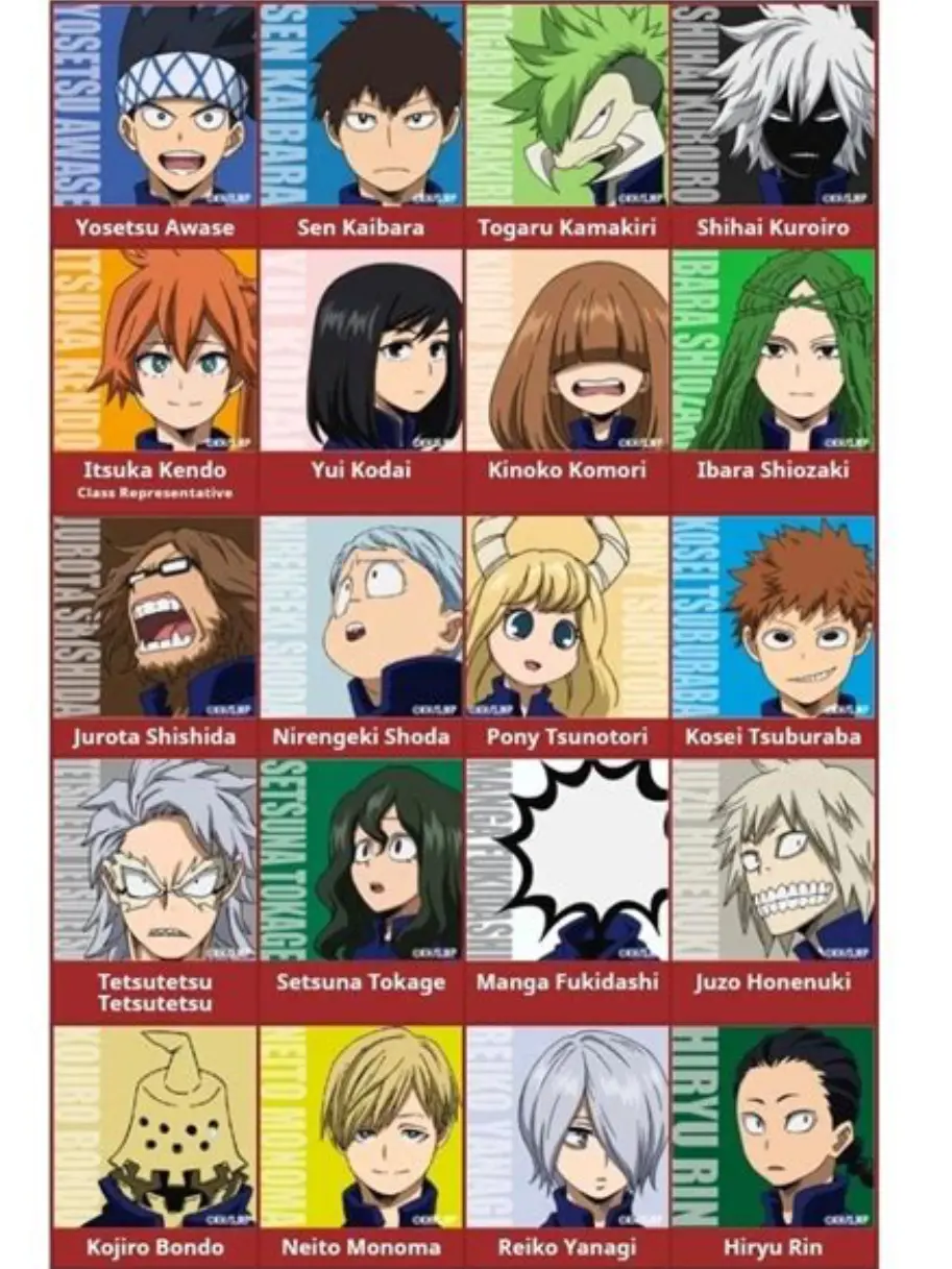 rave7607의 Mha Class 1B first day at UA