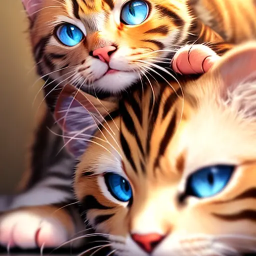 DeafAlbum4151의 子猫と親猫