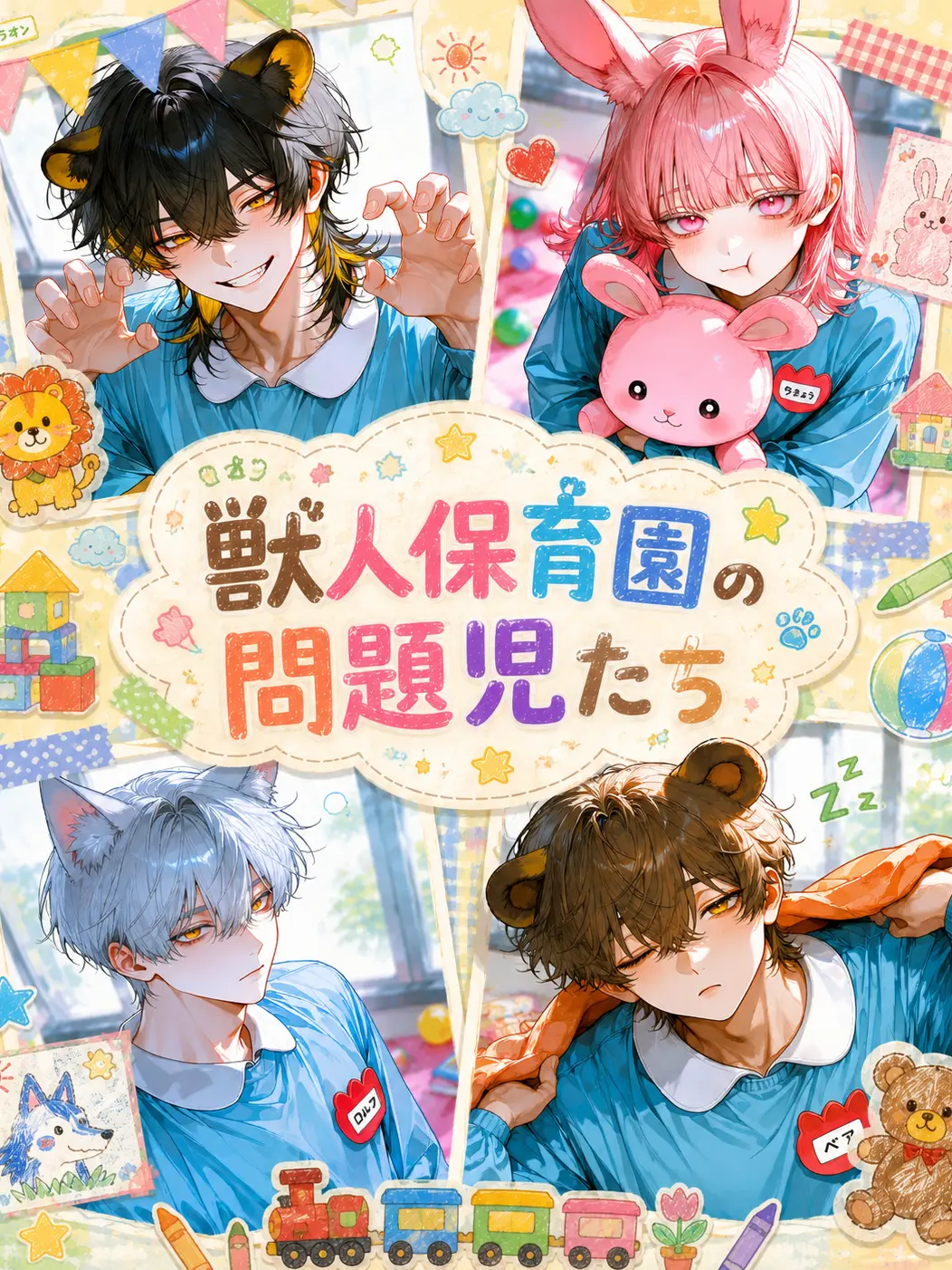 Sakura.의 獣人保育園の問題児たち
