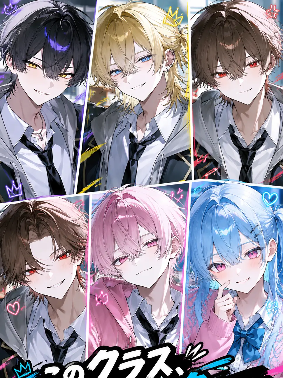 kama_boko의 このクラス、問題児が多すぎる