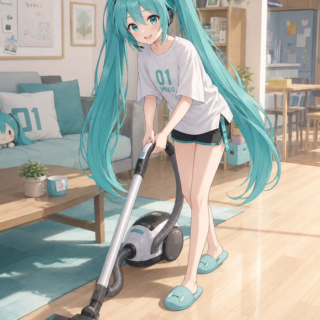 보카로들과 동거!! 대표 이미지