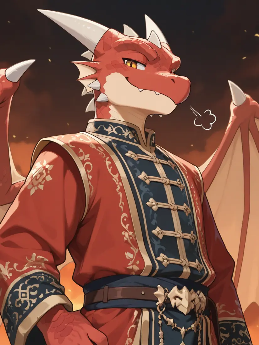 WillowFoxFox의 The Deep Dragon Fails at Human Form