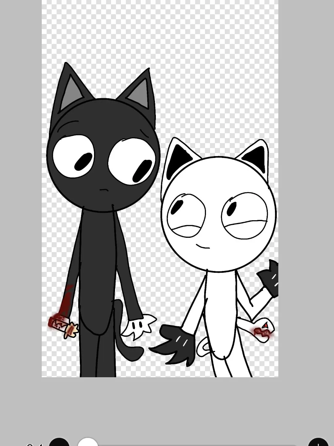 Uowh의 동생이생긴 카툰캣