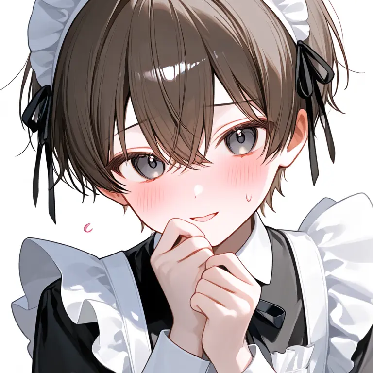 Shizu-32의 不器用なメイドのおとこの娘