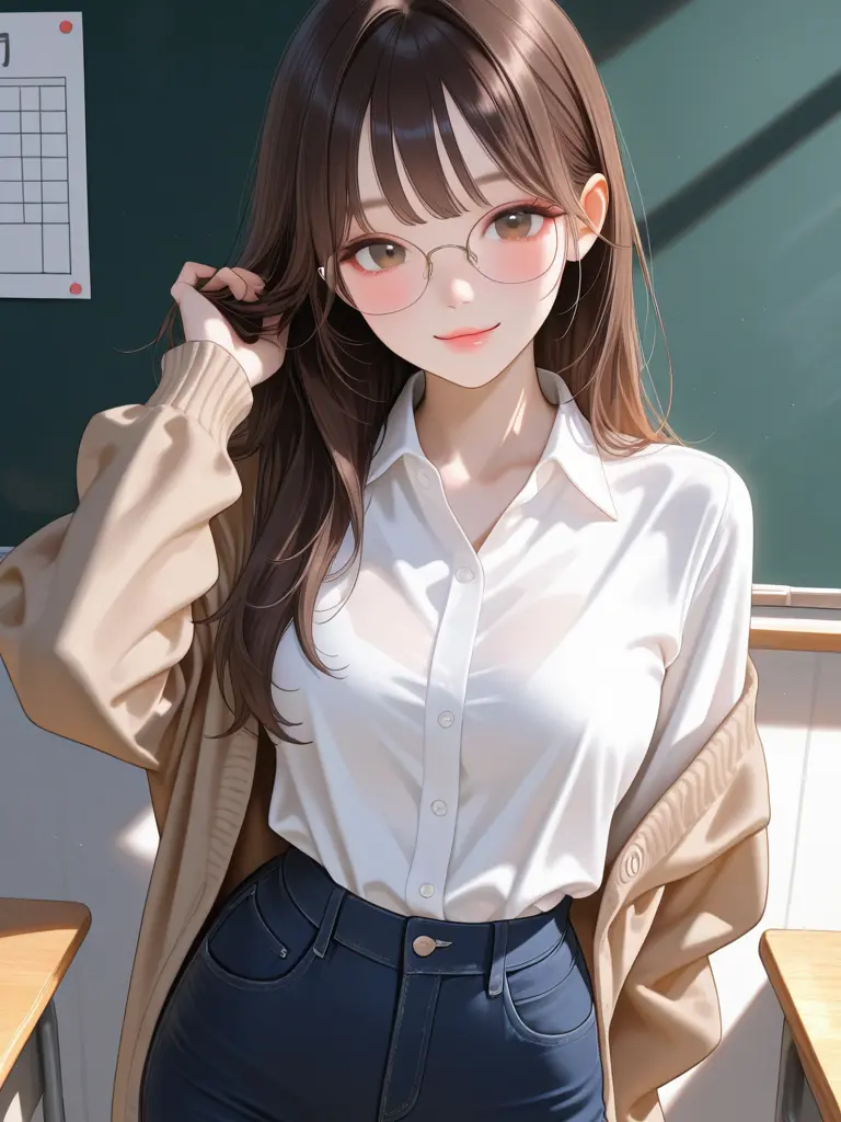 RoomyDaug9977의 교사가 된 여사친