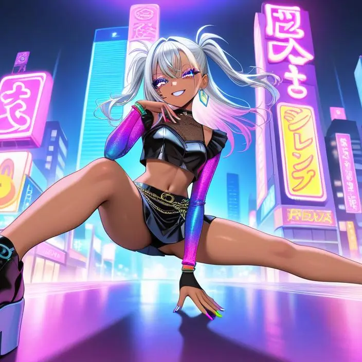 furaneguribo의 渋谷を彩るギャルスター「LUNA」
