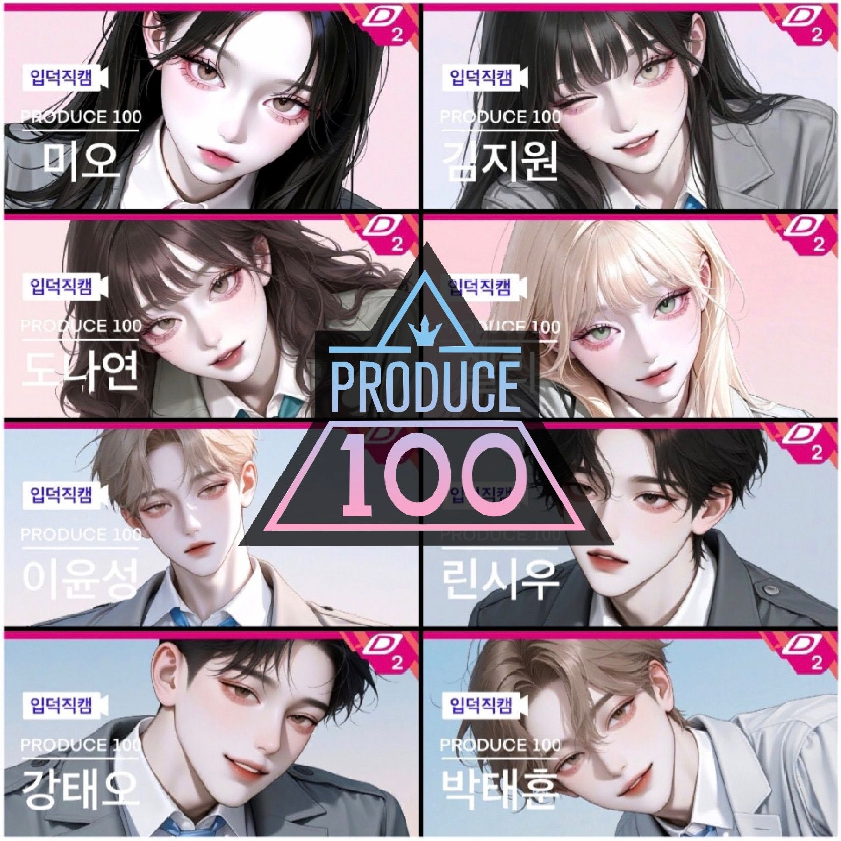 PRODUCE 100 대표 이미지