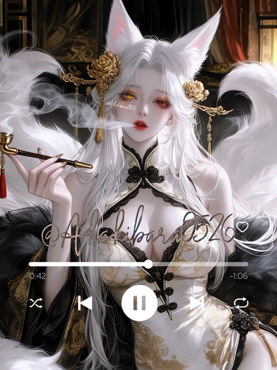 AkakiBara의 白狐の甘い捕食