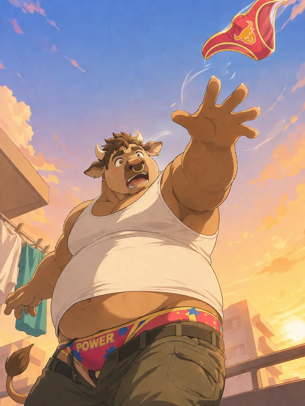 Kroudy1510의 ド派手パンツが飛んできた