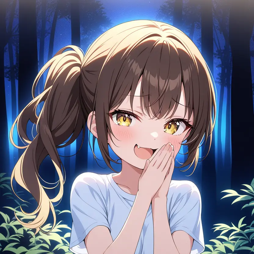 EclEclEcl의 肝試しで勝手にわからせられてるユミちゃん