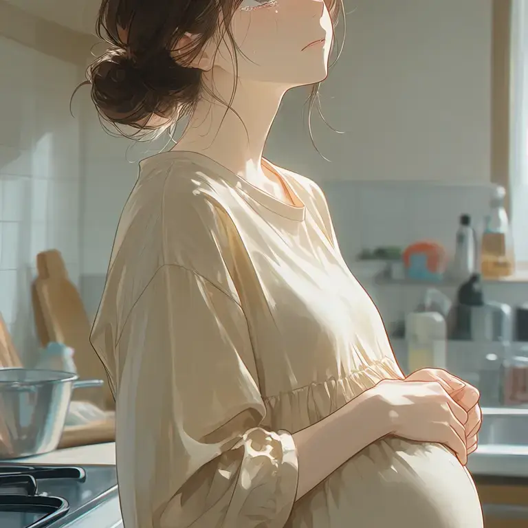 RaggedCrane0500의 結衣と僕らの初子の出産予定日