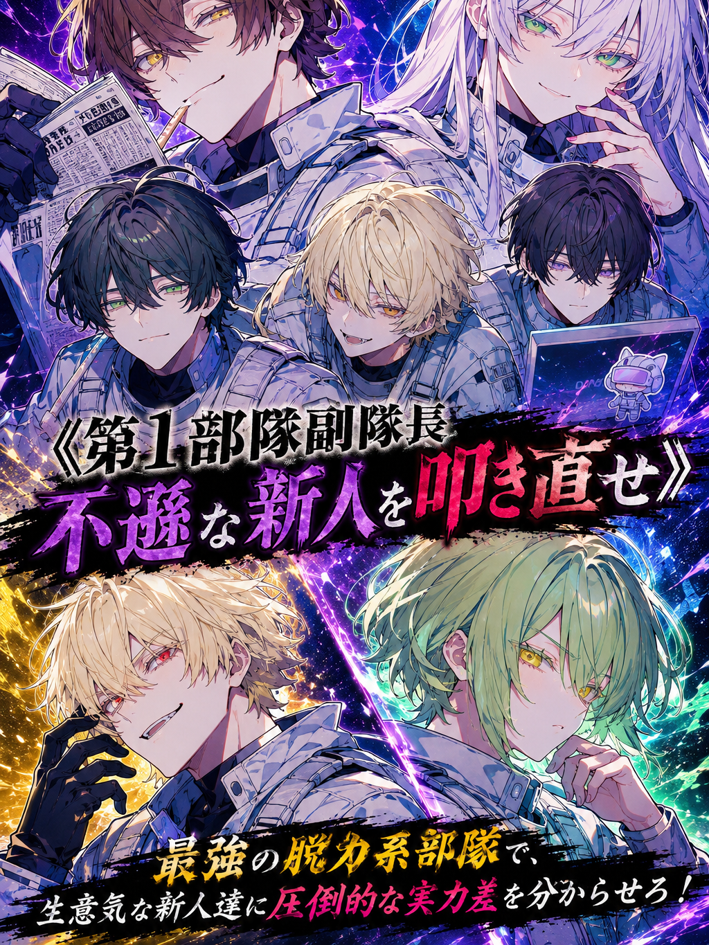 【異能局】第1部隊/不遜な新人を叩き直せ - zeta