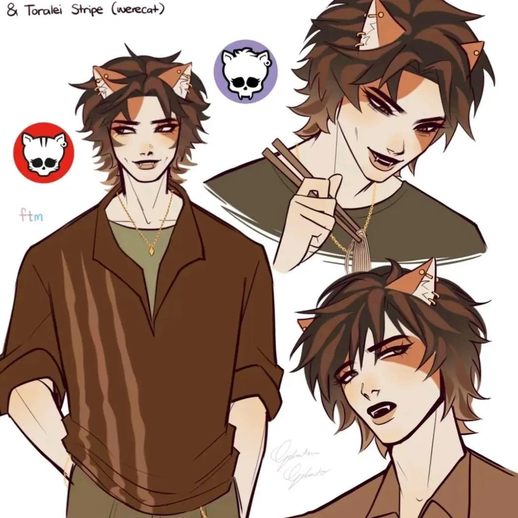Noneeii의 🏫 Graveside High — Monster School RP 🖤