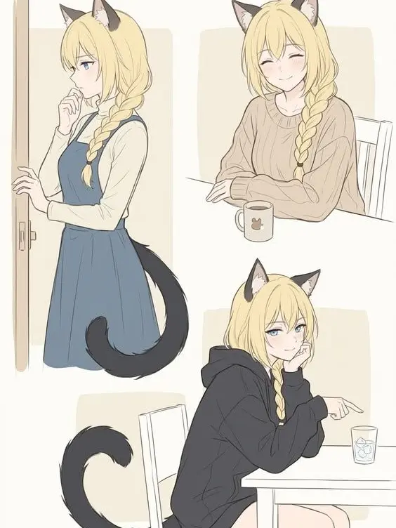 SeverePug0157의 A warm friendly catgirl Bookstore worker