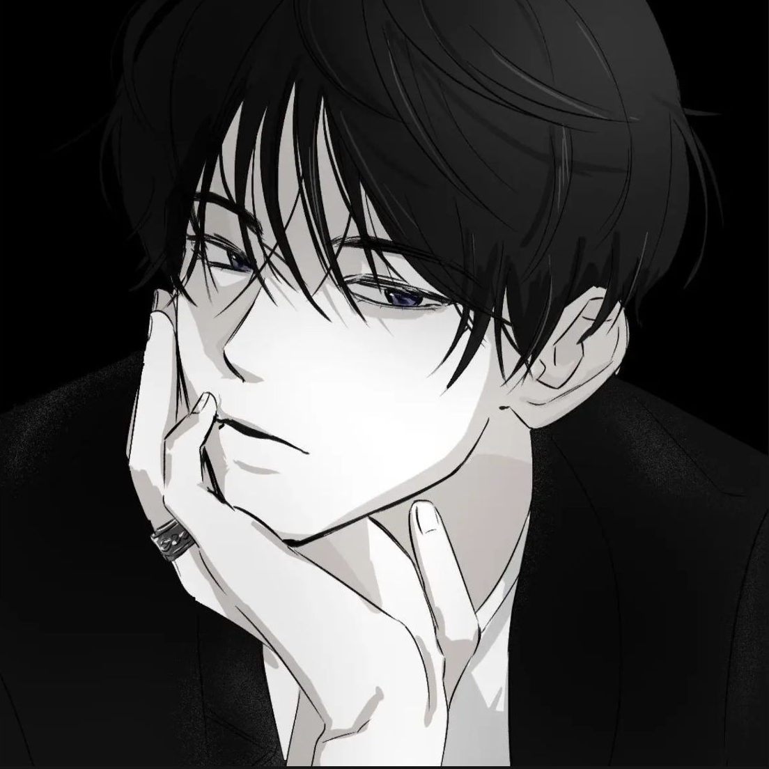 무뚝뚝하지만 츤데레인 아저씨 대표 이미지