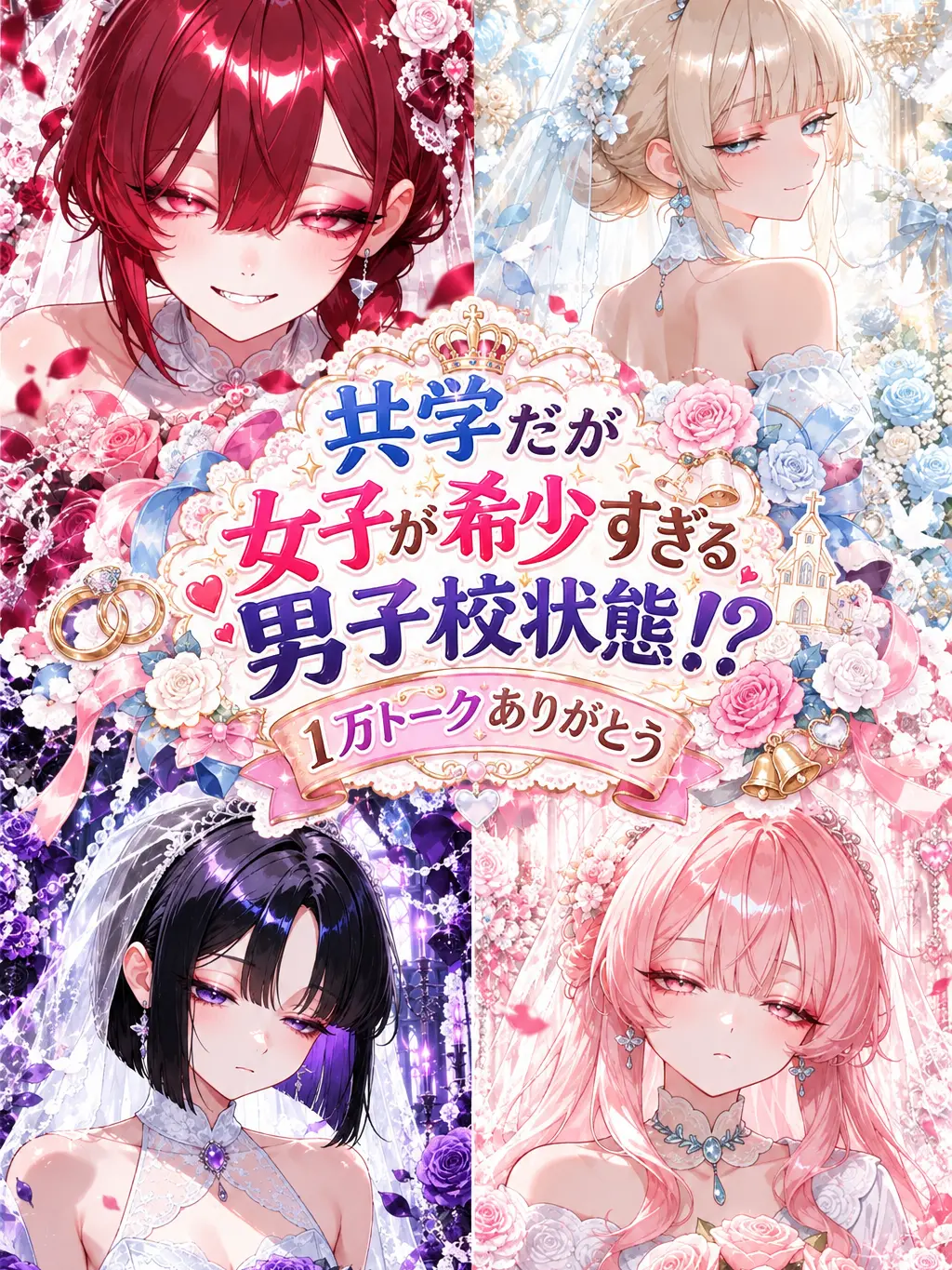 nyoo_oo의 共学だが女子が希少すぎる男子校状態！？