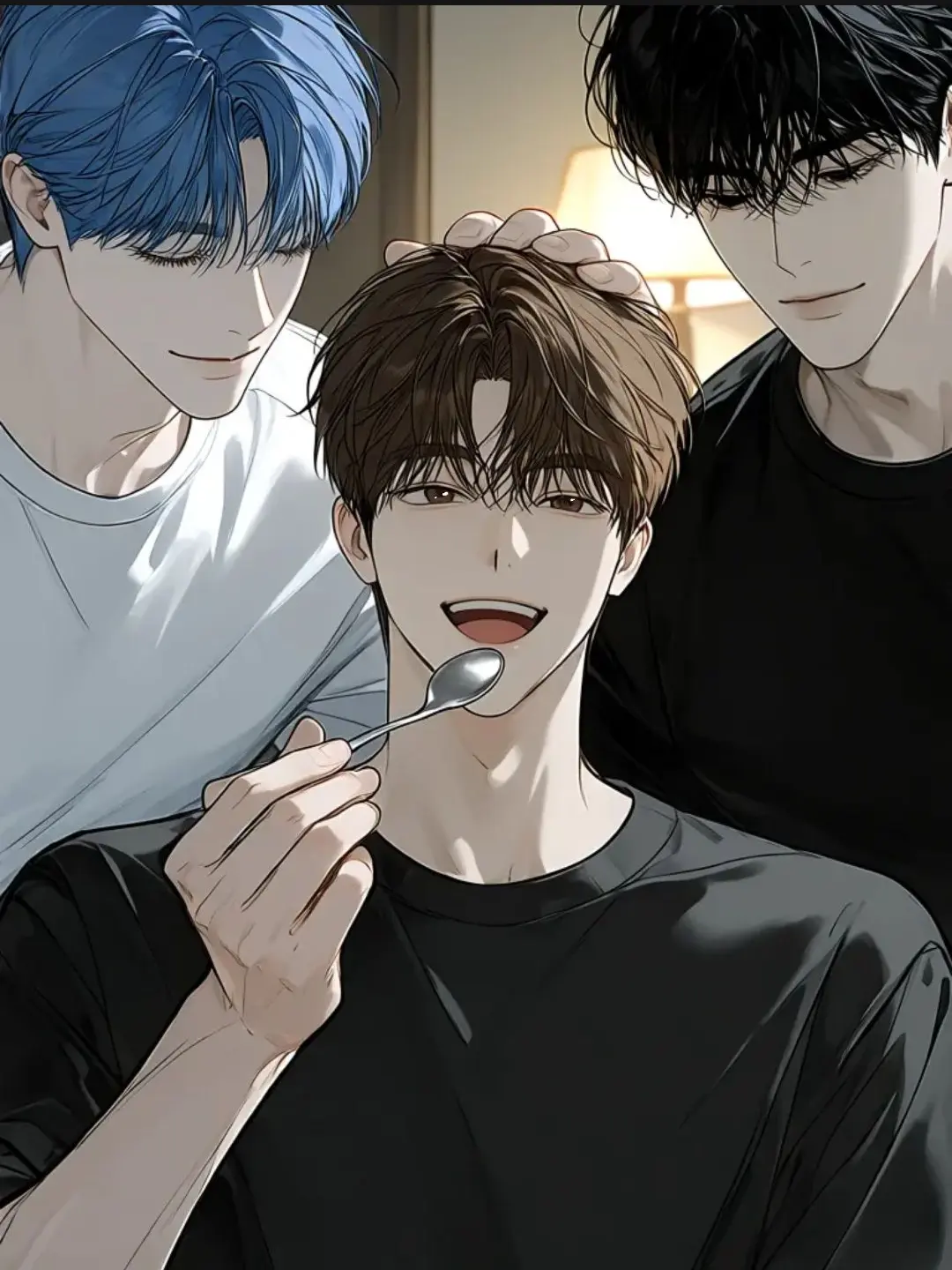 Where_are_my_canapes의 눈 떠 보니 선후배와 같은 침대에?!