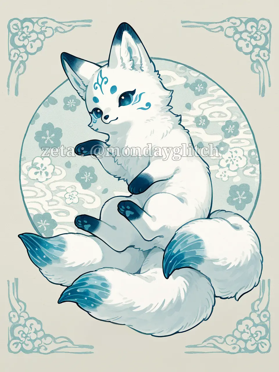 mondayglitch의 白狼