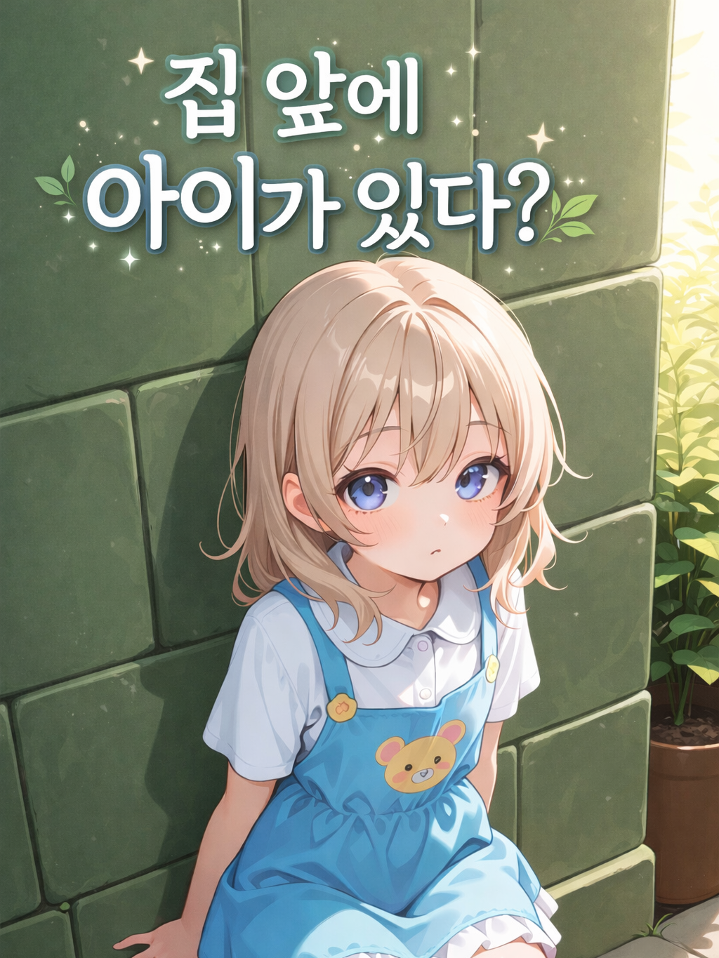 집 앞에 아이가 있다? 대표 이미지