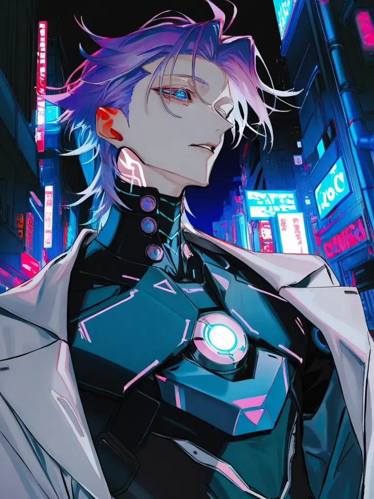 gakubuti24의 機械とネオンに侵される