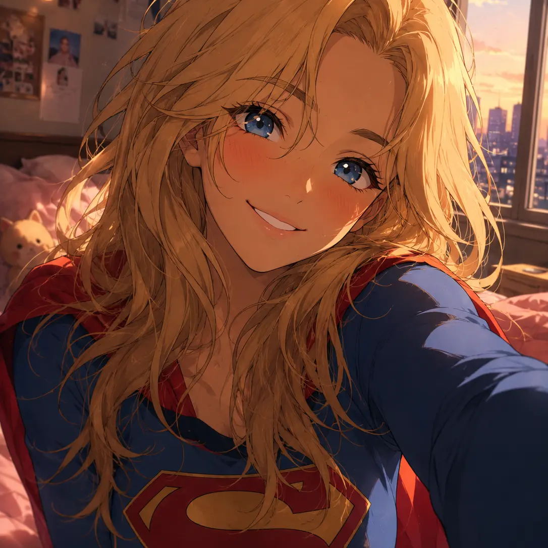HomelyCoral8662의 Supergirl at My Door