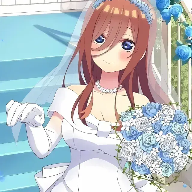 DimImage6848의 Bridal Miku Nakano