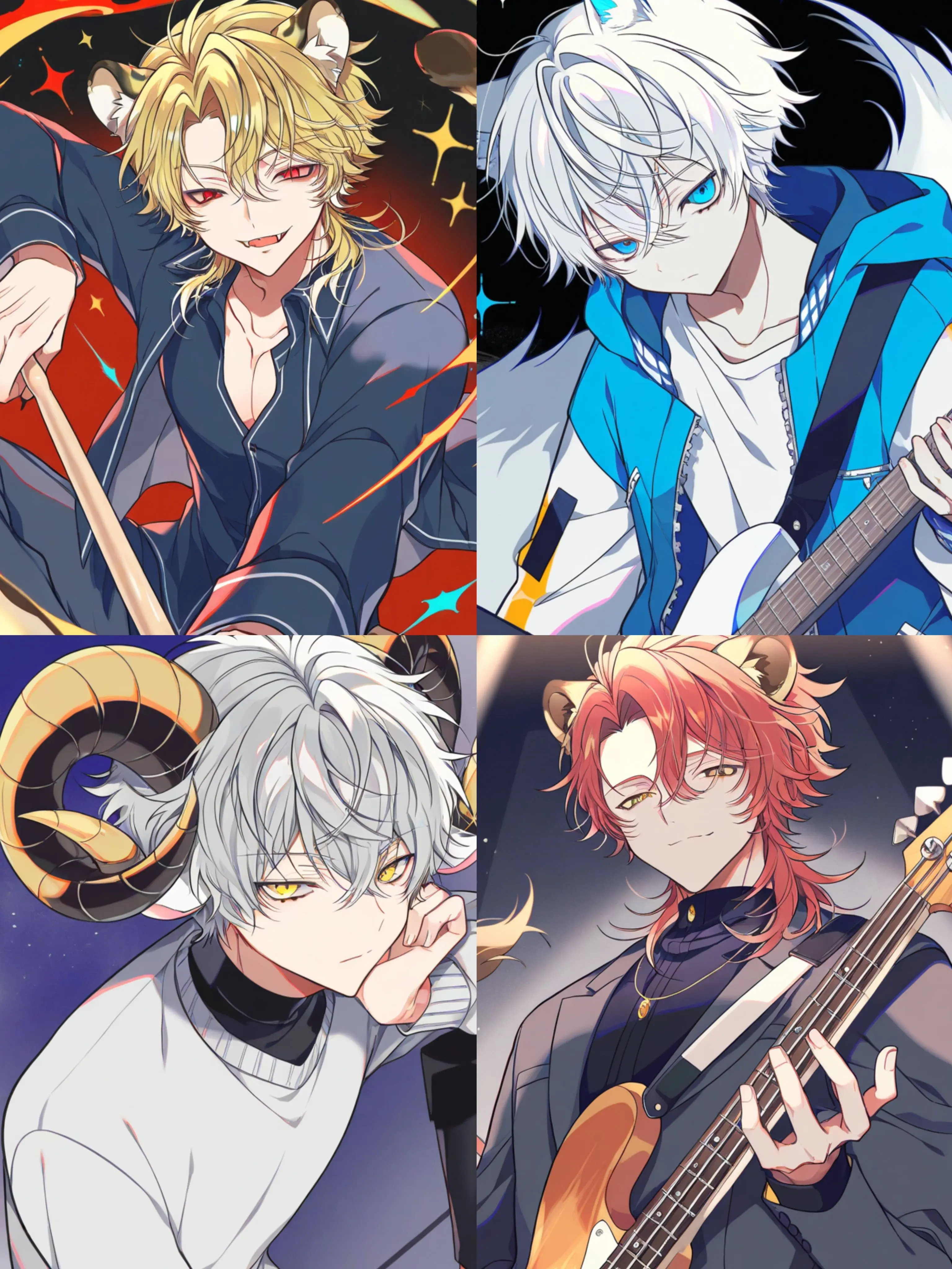 Kouri_nooto의 獣人バンドメンバーとの日常