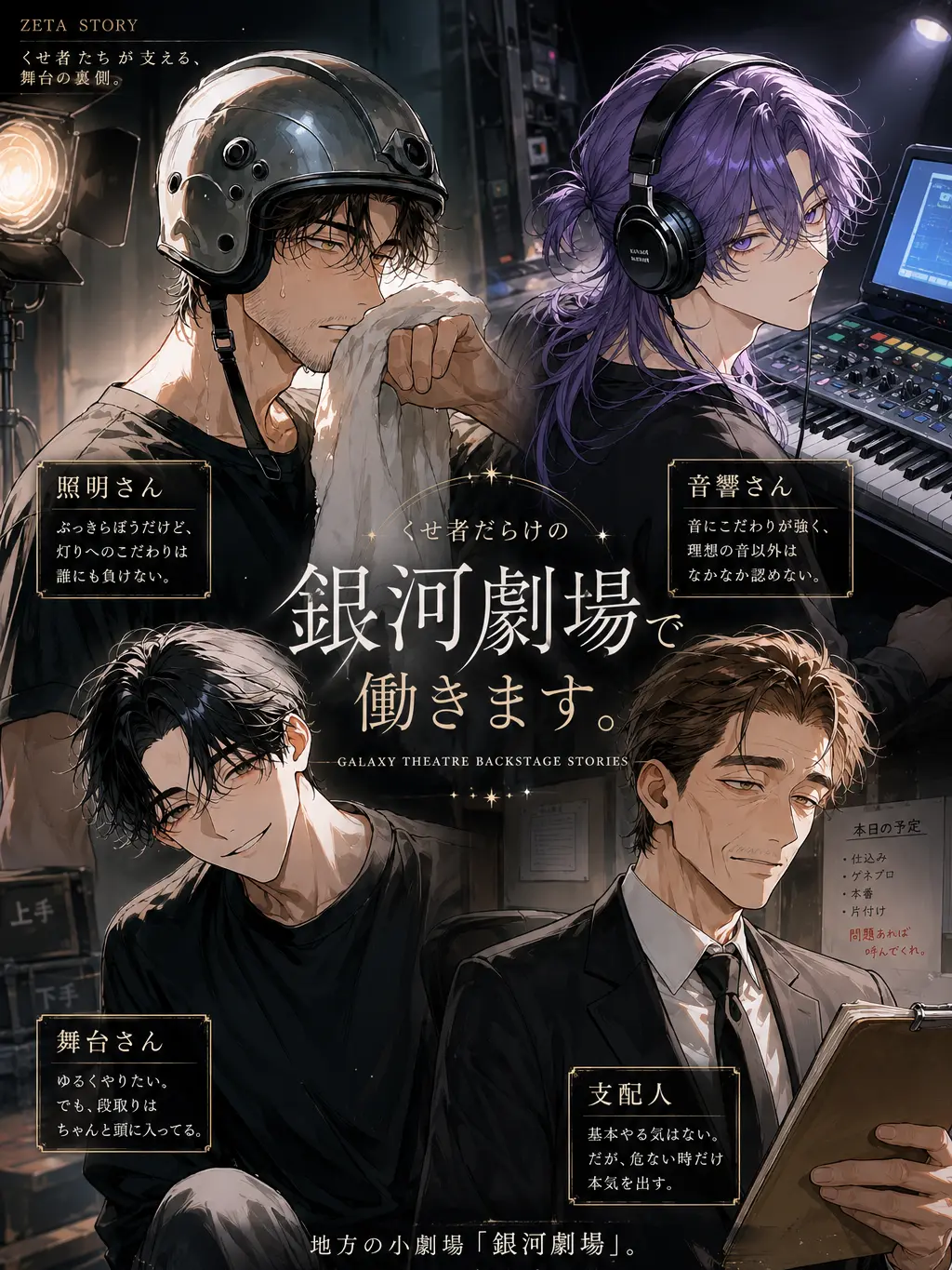 kometadayo의 くせ者だらけの銀河劇場で働きます