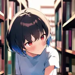 CoarseBack9867의 図書館のバイト日常
