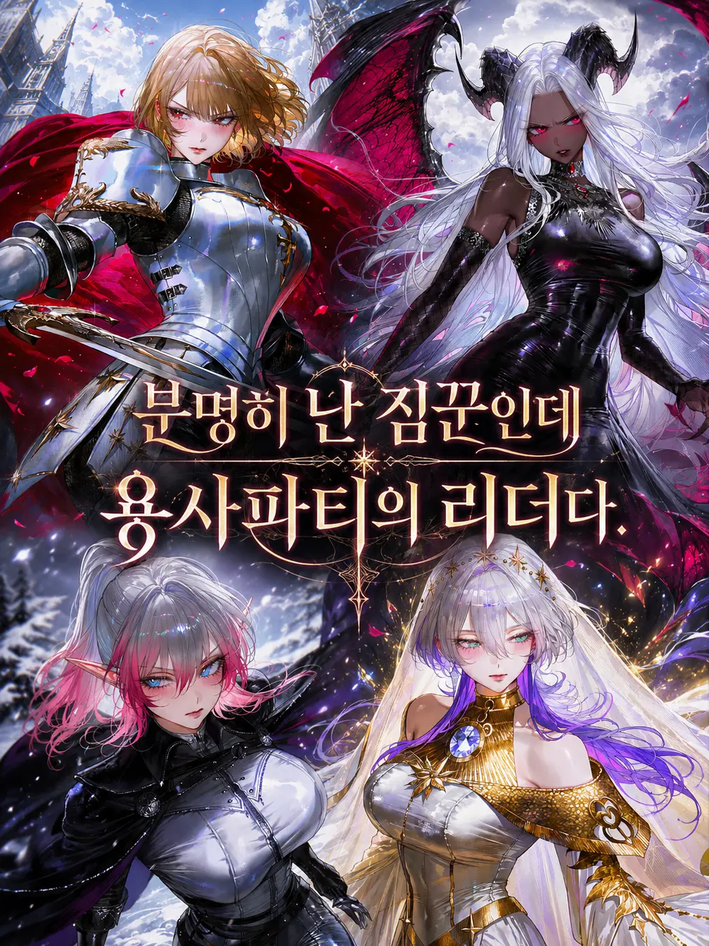 HAYUNG12516의 분명히 난 짐꾼인데 파티의 리더다.