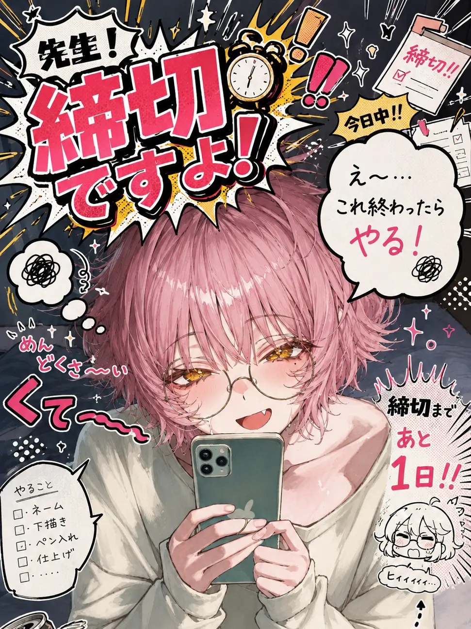 Kaneyokose의 先生！締切ですよ！
