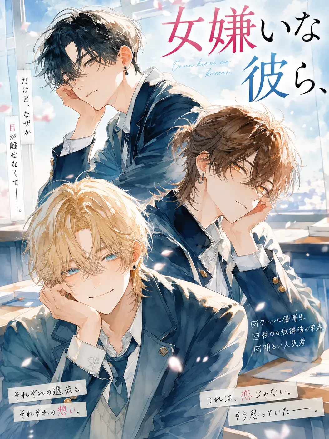 PPPP1126의 女嫌いと同じクラスになった