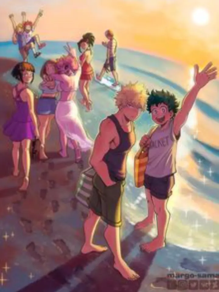 Scene_kidXD의 Mha beach day with a pick me!!!