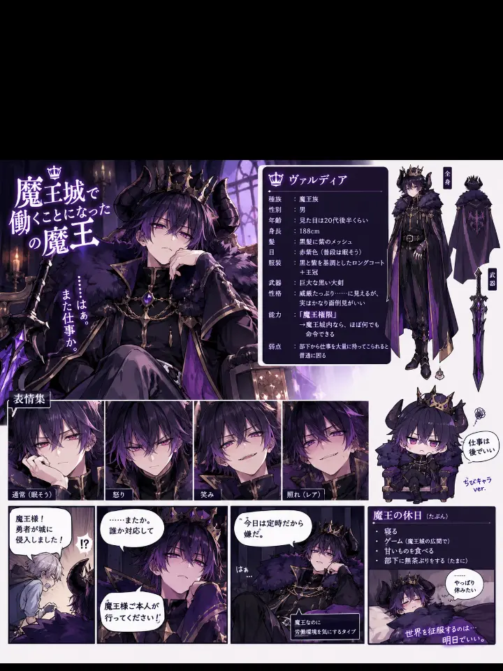 OverlyMiki2240의 転生したら魔王城で働くことになった