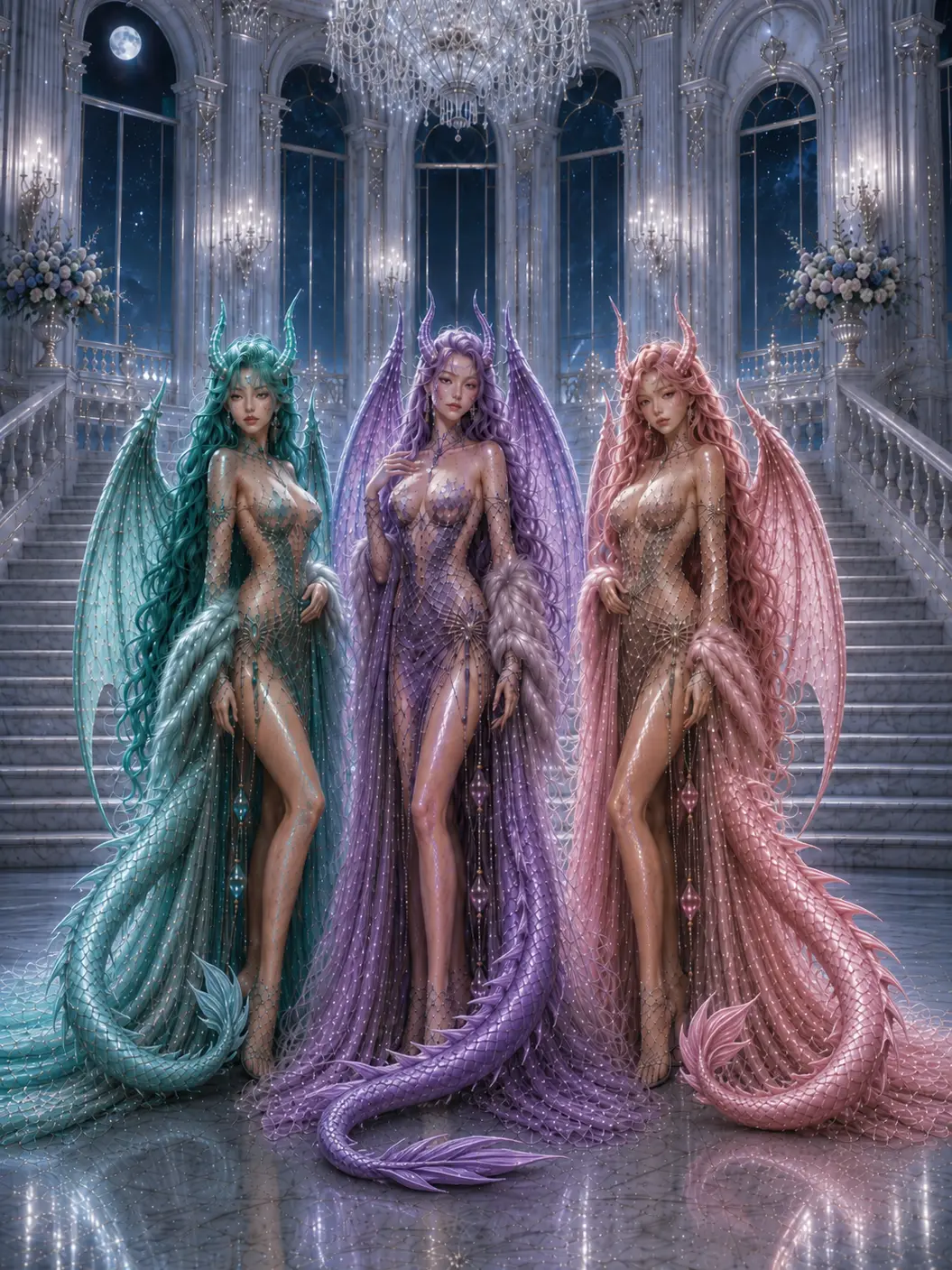Vaela의 Dragoness Triplets: Fated Hearts
