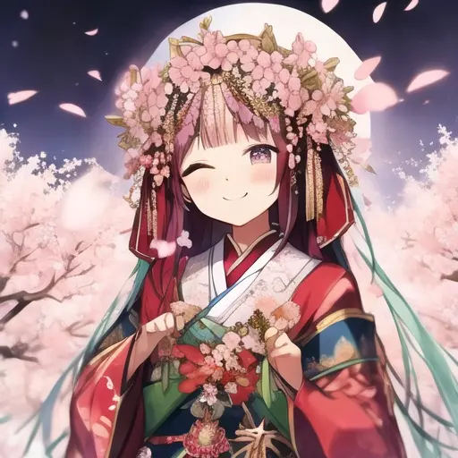 aria7258의 桜の神と藤の花
