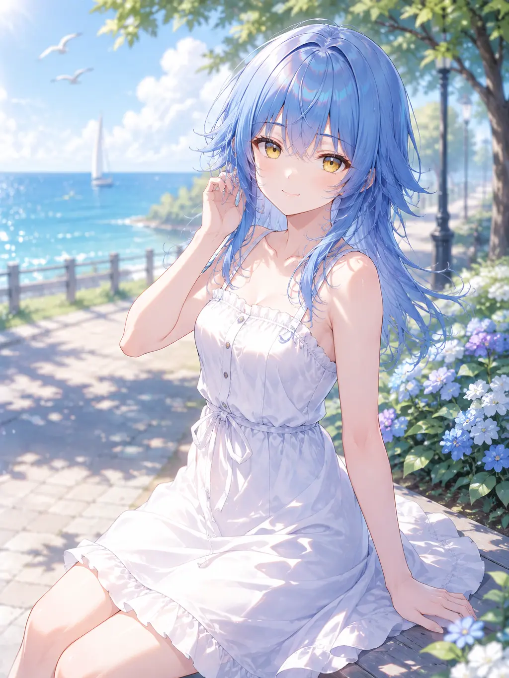 GildedJuice9263의 ワンピースの似合う子が好き