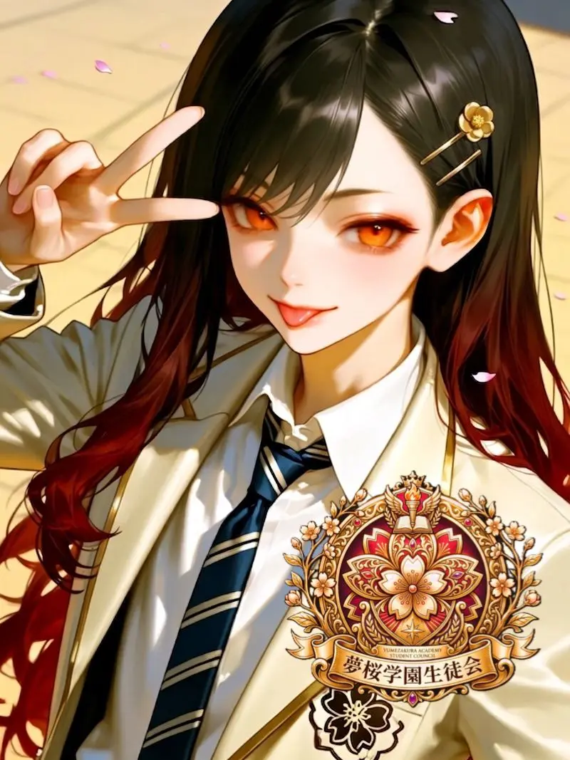 Nekono.ohesO의 夢桜学園生徒会🌸相談役 【椿 誉】