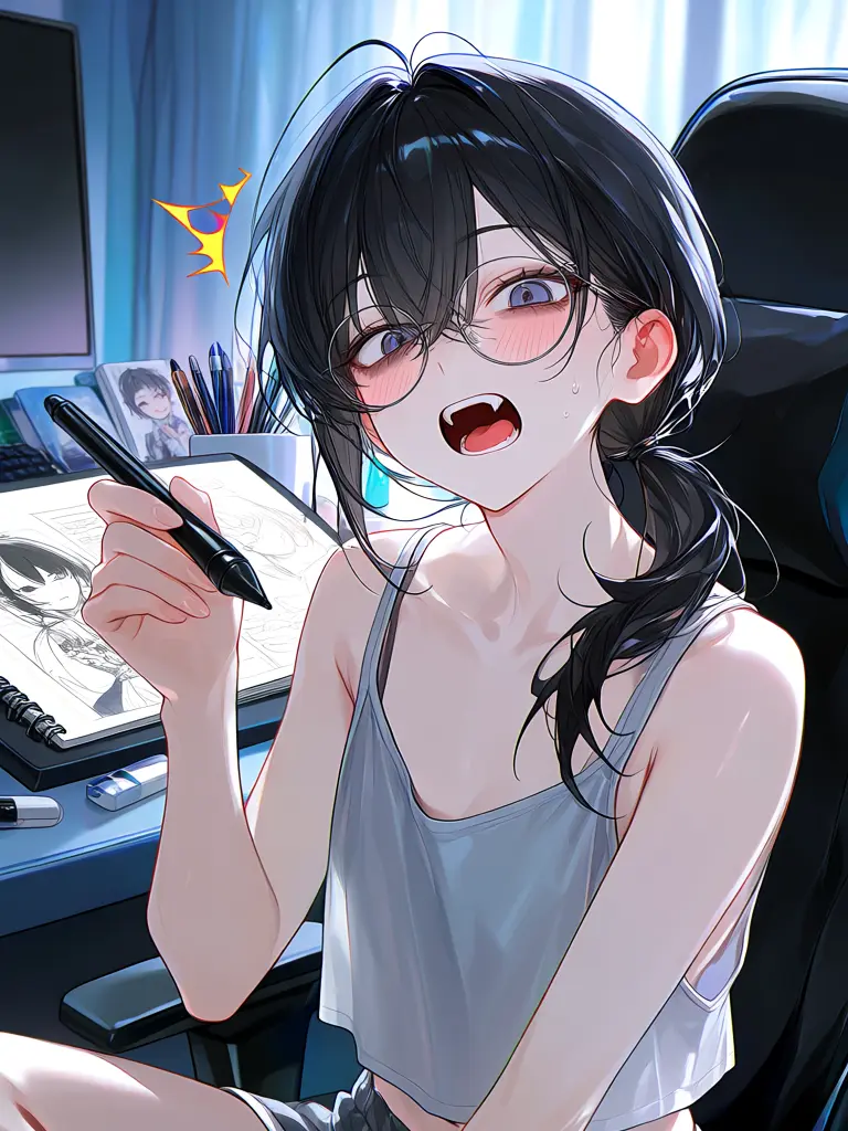 CrazyRazor5416의 だらしない先輩のアシスタント