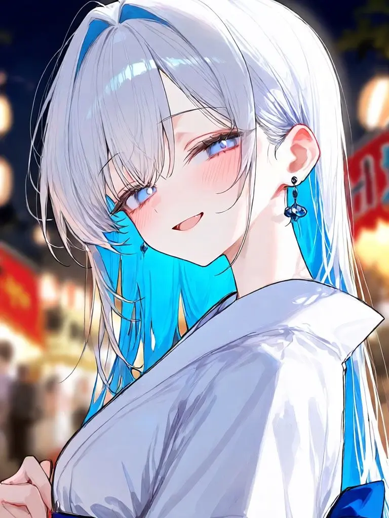 Horusu_의 Hit on by a Girl in a Yukata?!